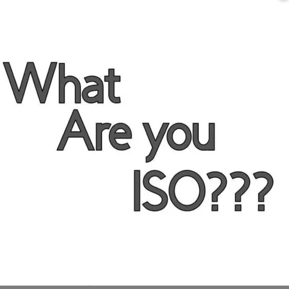 What are you ISO??? Tag me here in this listing OS - Picture 1 of 1